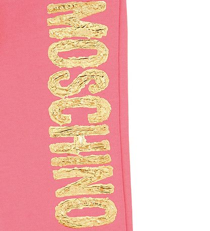 Moschino Sweatpants - Aurora Pink m. Guld