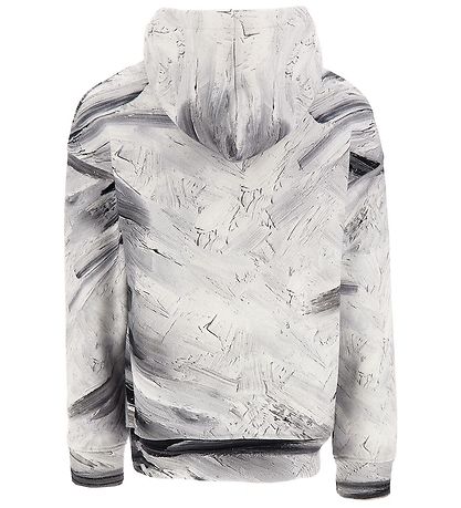 Moschino Hættetrøje - Optical White/Grå