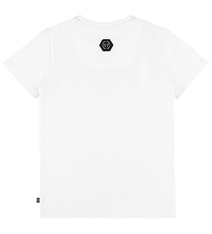 Philipp Plein T-Shirt - 1978 - Hvid m. Similisten