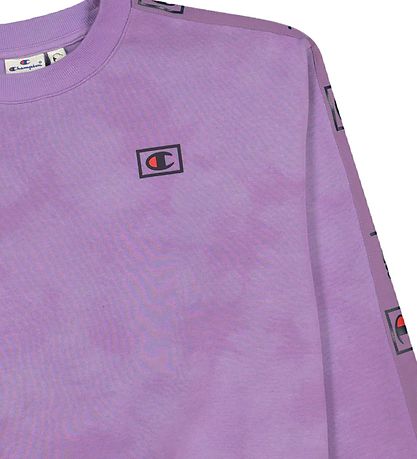 Champion Fashion Sweatshirt - Lilla m. Logo