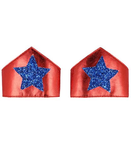Meri Meri Udklædning - Kappe, Maske og Armbånd - Blue Superhero