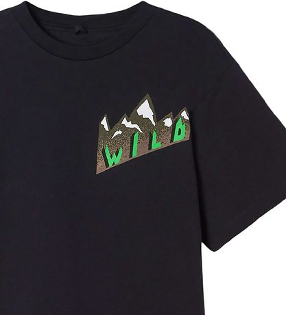 Stella McCartney Kids T-Shirt - Wild Mountain - Sort