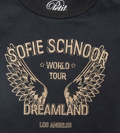 Petit by Sofie Schnoor T-shirt - Sort m. Logo