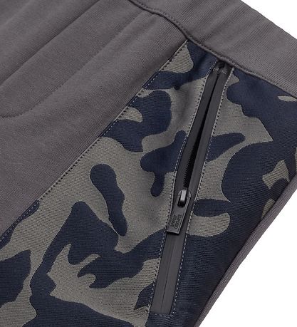 Emporio Armani Sweatpants - Koksgr m. Camouflage