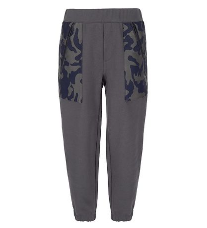 Emporio Armani Sweatpants - Koksgr m. Camouflage