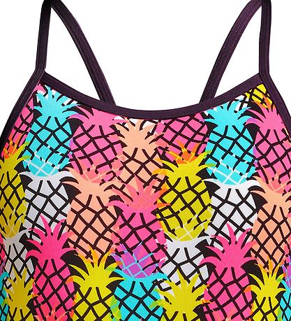 Funkita Badedragt - UV50+ - Single Strap - Pino Punch m. Ananass