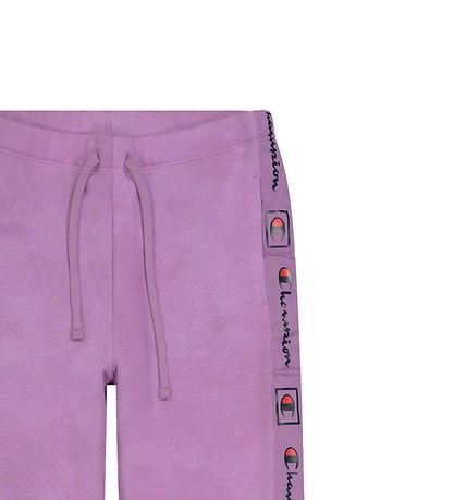 Champion Fashion Sweatpants - Elastic Cuff - Lilla