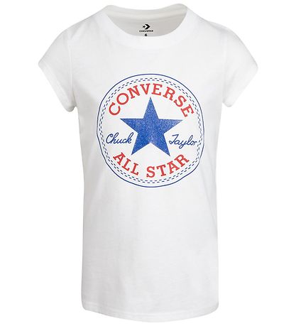 Converse T-shirt - Hvid m. Logo