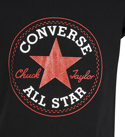 Converse T-shirt - Sort m. Logo