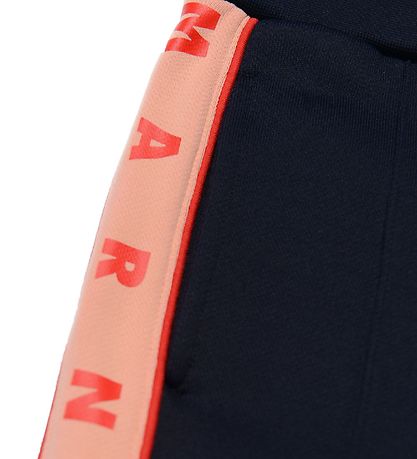 Marni Sweatpants - Navy m. Koral