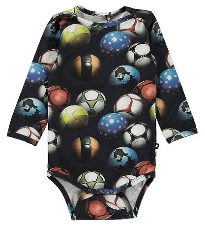 Molo Body l/ - Foss - Footballs Blue