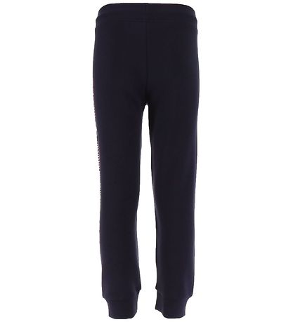 GANT Sweatpants - Crest Shield - Evening Blue m. Rød