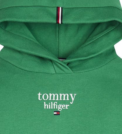 Tommy Hilfiger Kjole - Graphic Sweat - Green Malachite