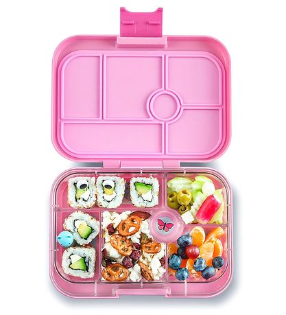 Yumbox Madkasse m. 6 Rum - Bento Original - Power Pink