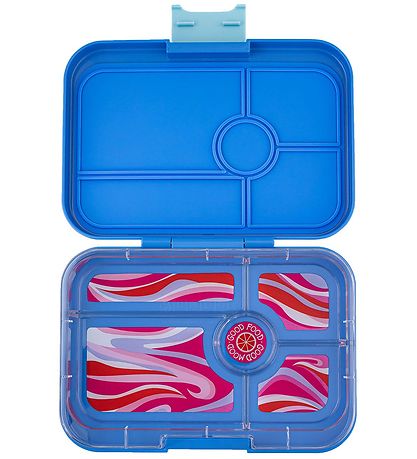 Yumbox Madkasse m. 5 Rum - Bento Tapas - True Blue Groovy