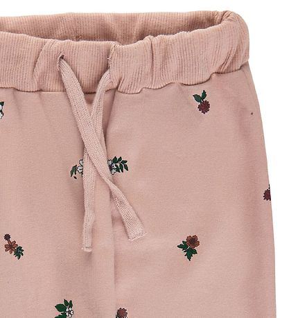 The New Sweatpants - Dovie - Rose Dust Flower