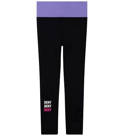 DKNY Leggings - Rose Peps/Sort