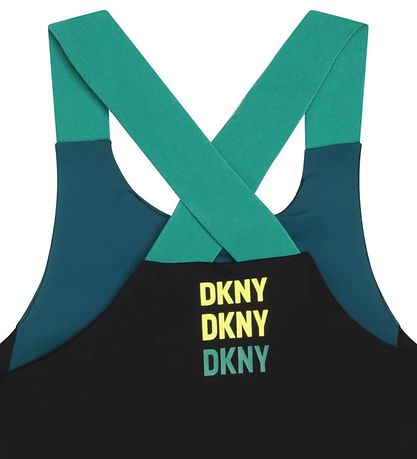 DKNY Trningstop - Petroleumsbl/Sort