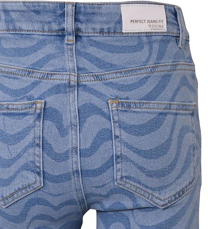 Hound Jeans - Wide w/ Print - Blue Denim