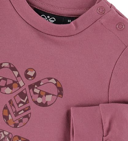 Hummel Sweatshirt - HmlLime - Deco Rose