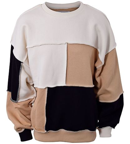 Hound Sweatshirt - Patchwork - Sand