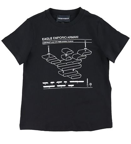 Emporio Armani T-shirts - 2-pak - Sort/Armygrøn