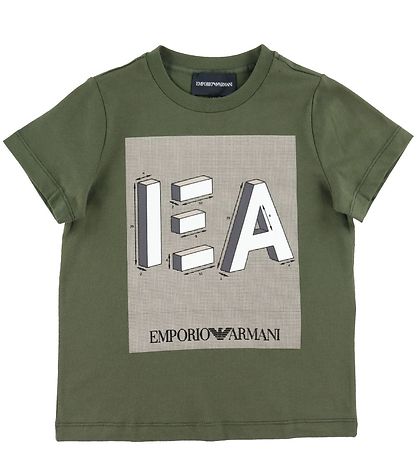 Emporio Armani T-shirts - 2-pak - Sort/Armygrn