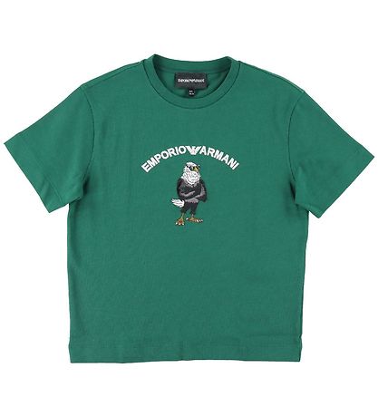 Emporio Armani T-shirt - Evergreen m. rn