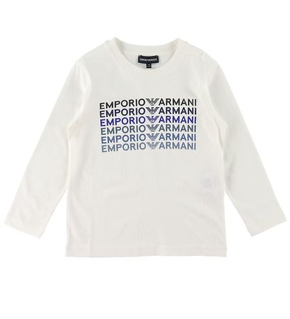 Emporio Armani Bluse - Bianco Caldo m. Print
