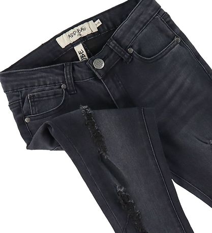 Add to Bag Jeans - Trashed Black