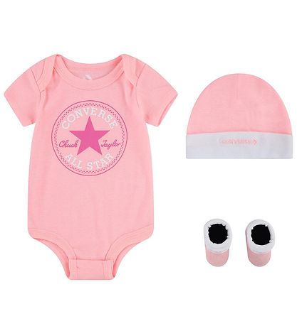 Converse Gaveske - Body k/ m. Hue og Futter - Rosa