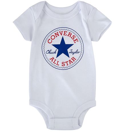 Converse Gaveske - Body k/ m. Hue og Futter - Hvid