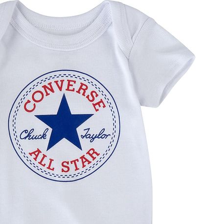 Converse Gaveske - Body k/ m. Hue og Futter - Hvid