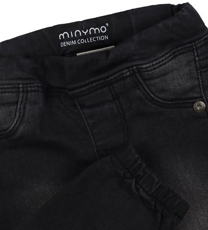 Minymo Jeans - Loose Fit - Grey Black