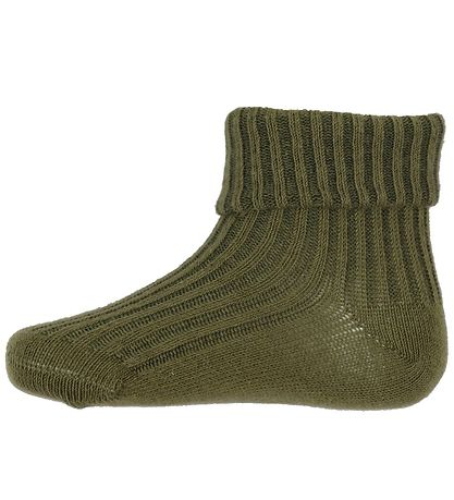 Minymo Strmper - 3-Pak - Dark Olive