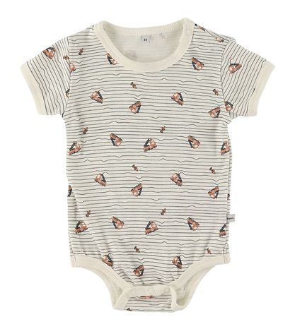 Pippi Baby Body k/æ - 4-pak - Deep Lichen Green
