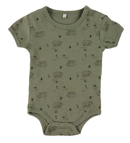 Pippi Body k/ - 4-pak - Deep Lichen Green