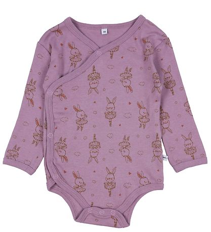 Pippi Body l/ - 4-pak - Dusty Rose