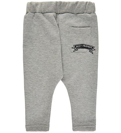 The New Siblings Sweatpants - Light Grey Melange