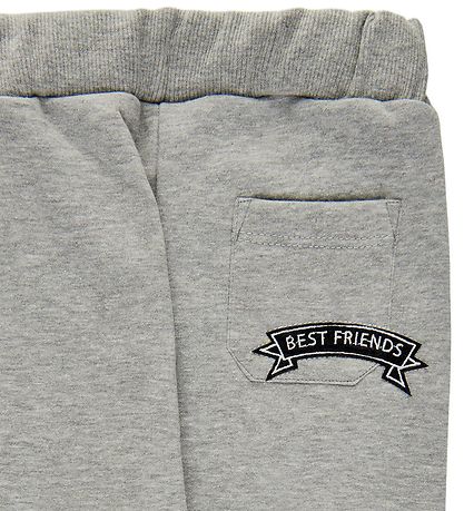 The New Siblings Sweatpants - Light Grey Melange