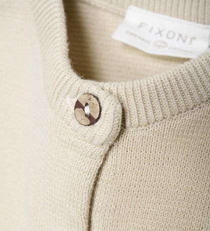 Fixoni Cardigan - Strik - Oatmeal