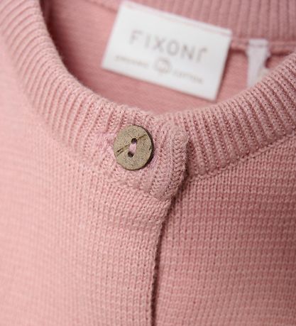 Fixoni Cardigan - Strik - Misty Rose