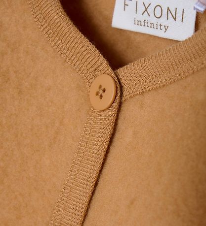 Fixoni Cardigan - Uld - Brown Sugar