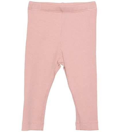 Minymo Leggings - Rib - Misty Rose