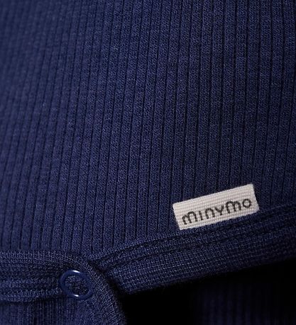 Minymo Sl-om Body l/ - Rib - Dark Navy