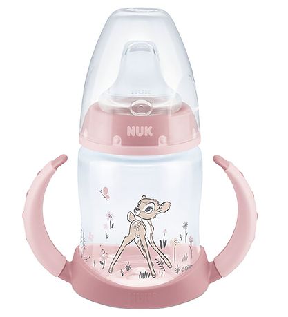 Nuk Drikkekop m. Hndtag og Tud - First Choice - 150ml - Bambi