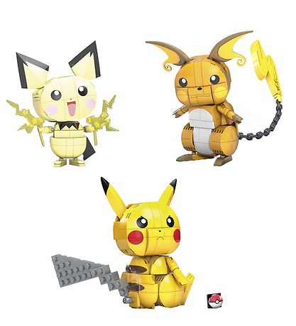 MEGA Pokemonfigur - Shocking Trio - 621 Dele