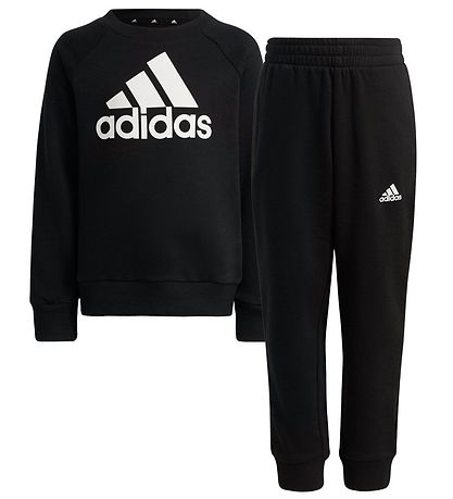 adidas Performance Sweatst - LK BOS JOG FT - Sort/Hvid