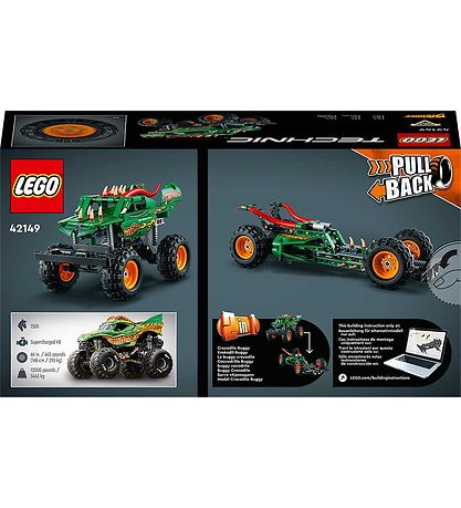 LEGO Technic  - Monster Jam Dragon 42149 - 2-i-1 - 217 Dele