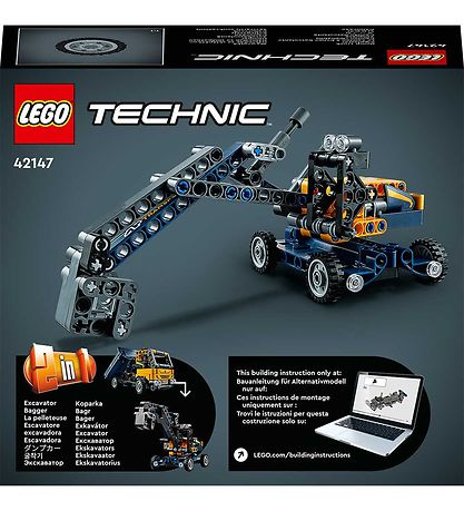 LEGO Technic - Lastbil med Tippelad 42147 - 2-i-1 - 177 Dele